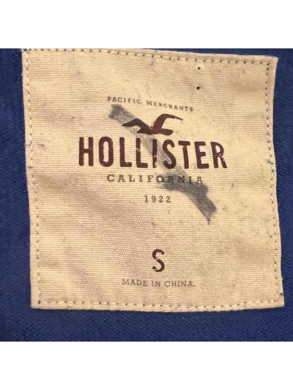 y2k hollister blue fitted preppy cardigan size small 💙 - Picture 6 of 6